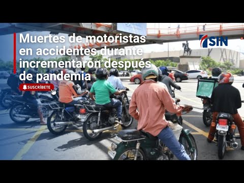 Muertes de motoristas en accidentes durante navidad incrementaron después de pandemia