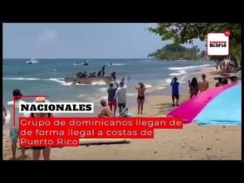 Grupo de dominicanos llegan de forma ilegal a costas de Puerto Rico