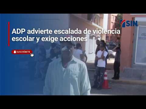 ADP advierte escalada de violencia escolar y exige acciones