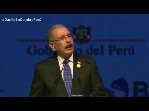 Danilo reprocha disminución de exportaciones latinoamericanas y aboga por comercio justo en Perú